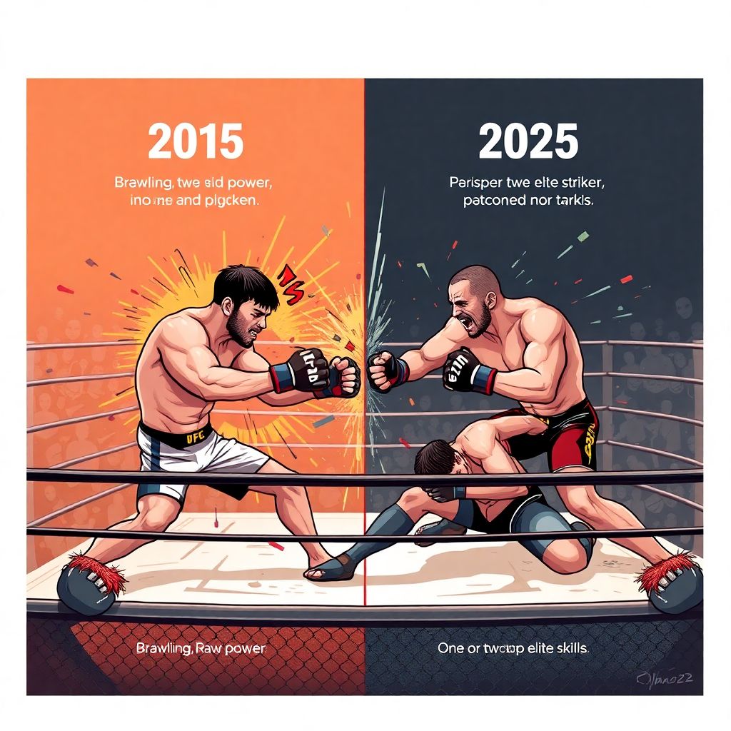 Как изменилась стратегия бойцов Ufc за 10 лет и что дали новые правила