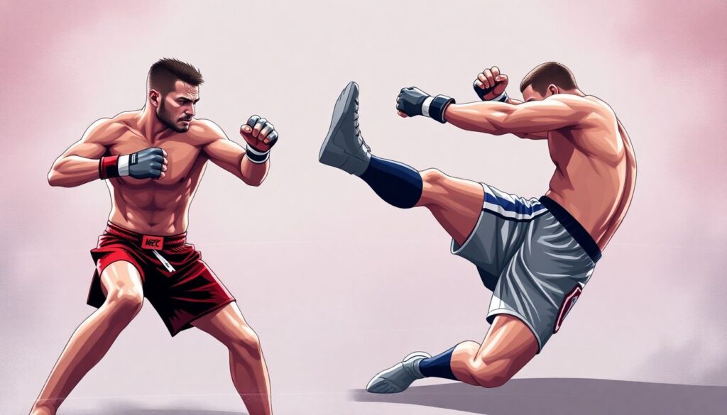 Почему борьба решает всё: влияние грепплинга и рестлинга на современный MMA - иллюстрация