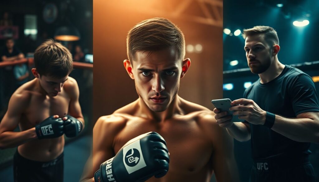 Как медиа и соцсети меняют карьеру бойца: от хайпа к реальным контрактам - иллюстрация