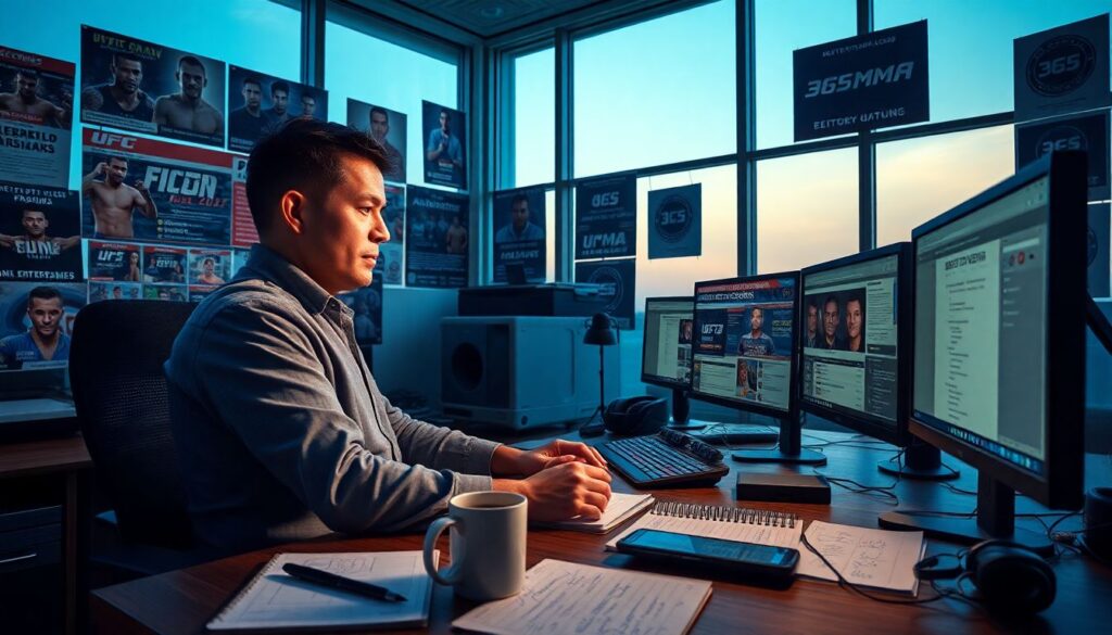 Как создаются ежедневные новости MMA: закулисье редакции 365 MMA - иллюстрация