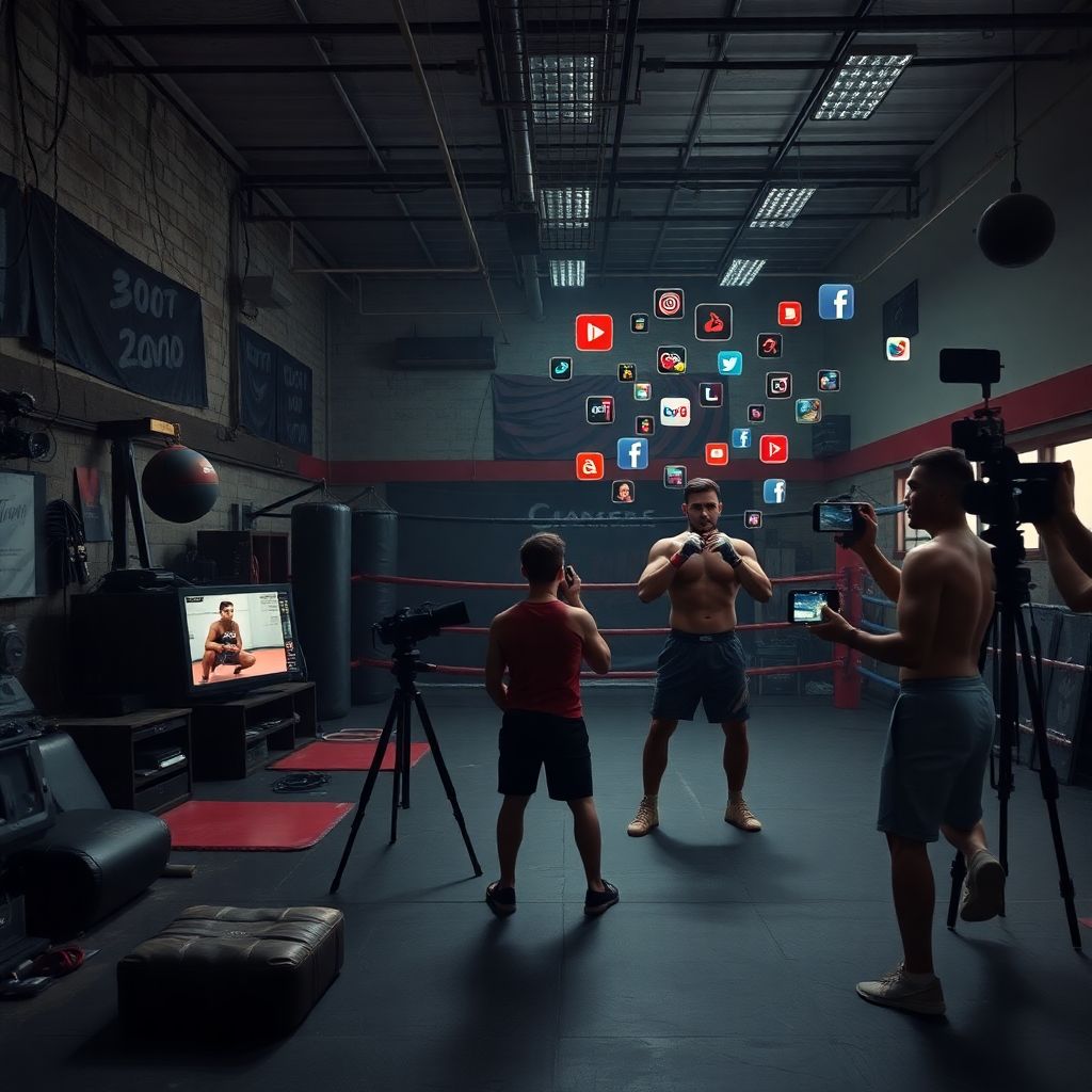 Медиа и соцсети в карьере бойца: путь от хайпа к реальным контрактам