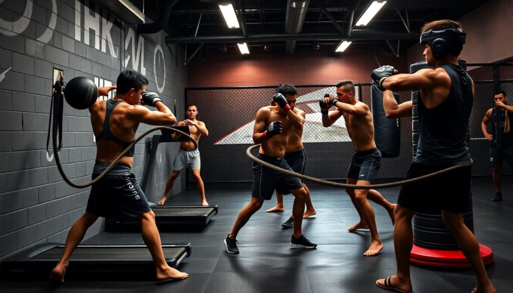 Функциональная подготовка в ММА: лучшие упражнения для взрывной силы и выносливости - иллюстрация