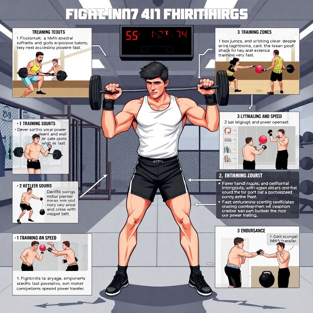 Функциональная подготовка в ММА: упражнения для взрывной силы и выносливости