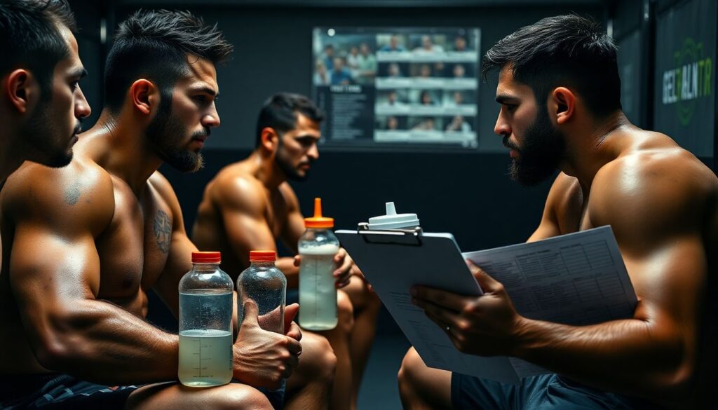 Питание и сгонка веса: как бойцы готовят организм к взвешиванию и возвращению в форму - иллюстрация