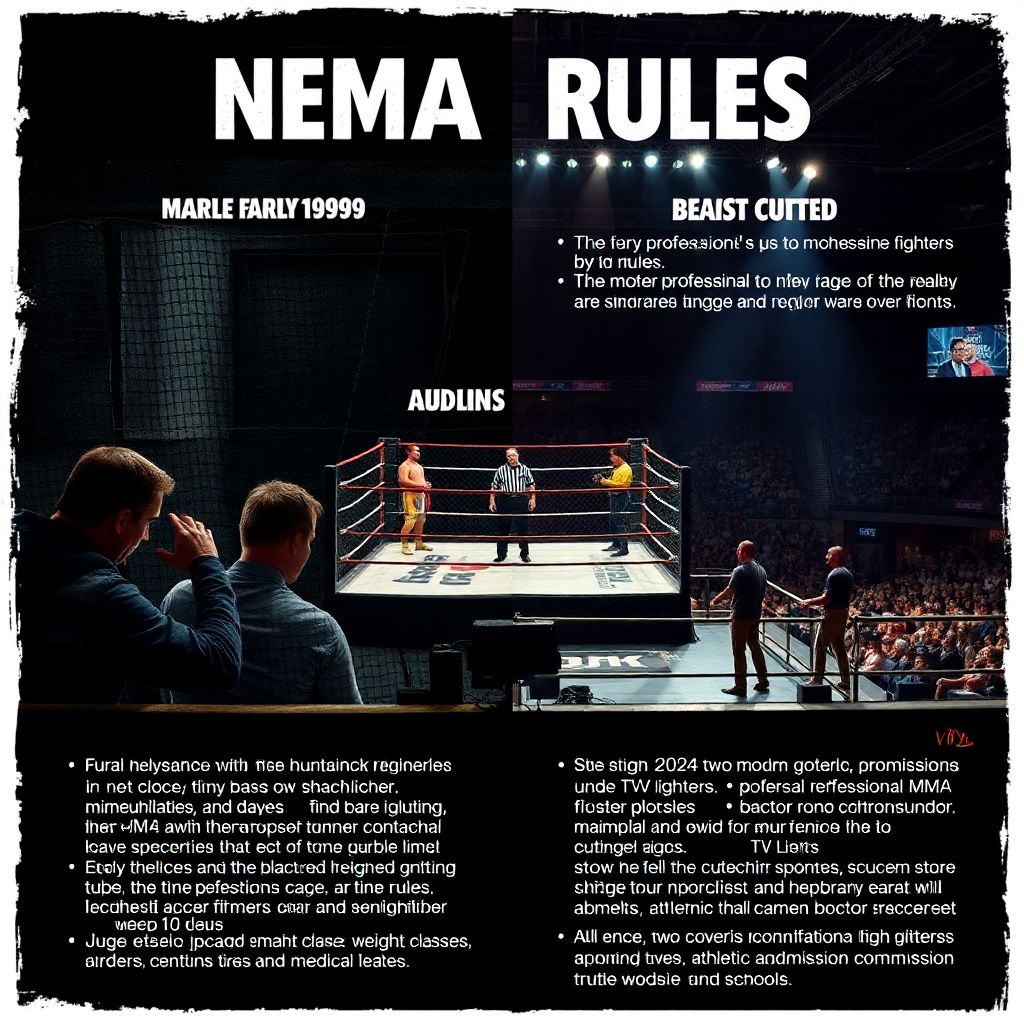 Эволюция правил ММА: путь от драк без правил до современного спортивного стандарта