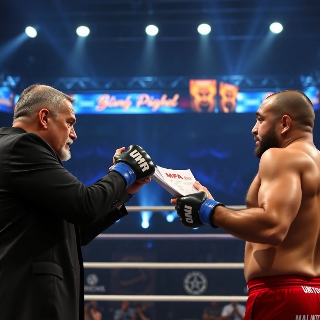 Как читаются судейские записки в Mma: правила и спорные решения